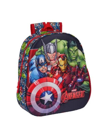 Safta Tσάντα Πλάτης 3D Avengers (622467890) 