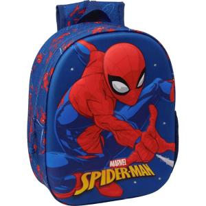 Safta Τσάντα Πλάτης Νηπιαγωγείου Spiderman 3D LED 33cm (622673892)