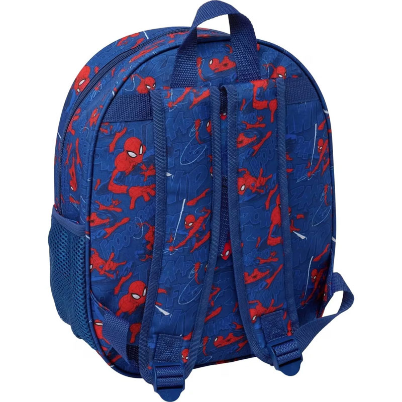 Safta Τσάντα Πλάτης Νηπιαγωγείου Spiderman 3D LED 33cm (622673892)