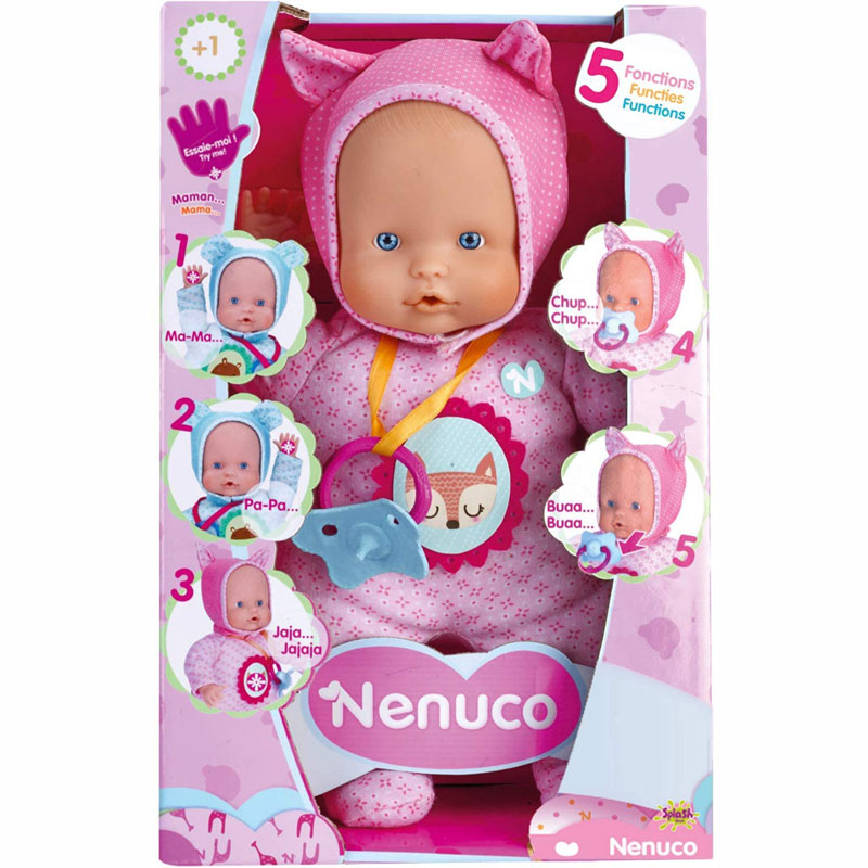 Giochi Preziosi Κούκλα Nenuco Soft με Λειτουργιές (700014781)