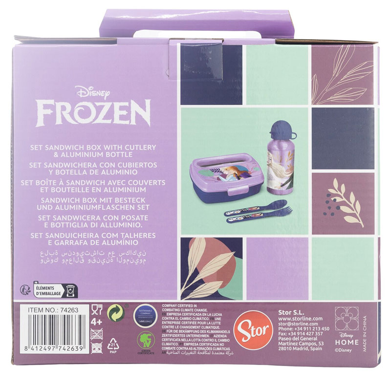 Stor Σετ Παγούρι & Δοχείο Φαγητού 4τμχ Disney Frozen "Trust The Journey"  (74263)
