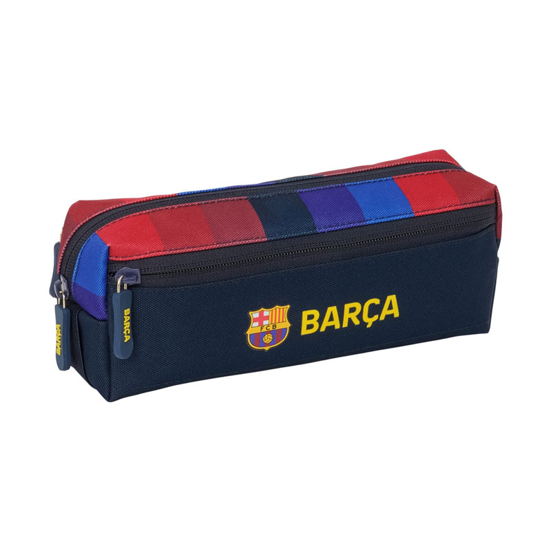 Safta F.C.Barcelona Τριπλή Κασετίνα με Λάστιχο 22 εκ. (622673892)