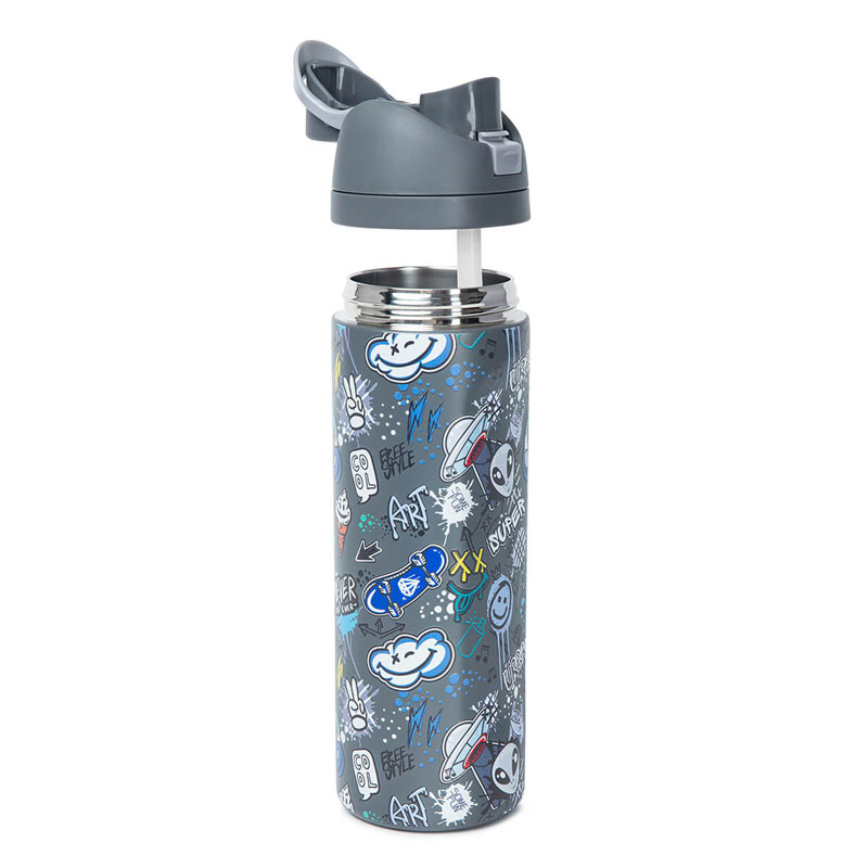 Yolo Μεταλλικό Θερμός 2 σε 1 700ml - CosmoX (90594)