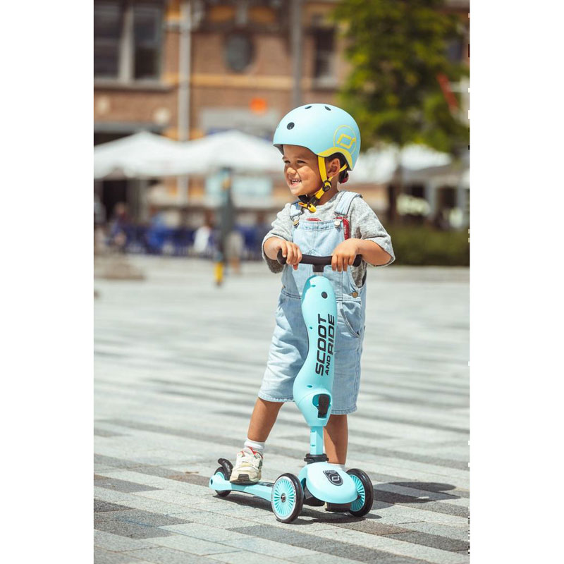 Highwaykick Scoot & Ride Παιδικό Πατίνι 1 Τρίτροχο με Κάθισμα- 3  Σχέδια 