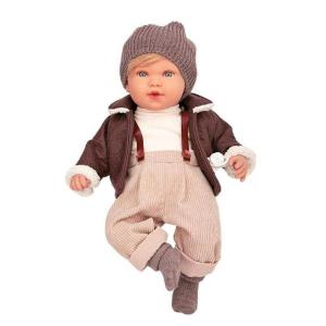 Arias Elegance Κούκλα Μωρό Irio 45cm με 14 Ήχους Αγόρι (65317)