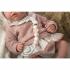 Arias Reborn Κούκλα Μωρό Abril 40cm με Λευκή Κουβέρτα (98144)