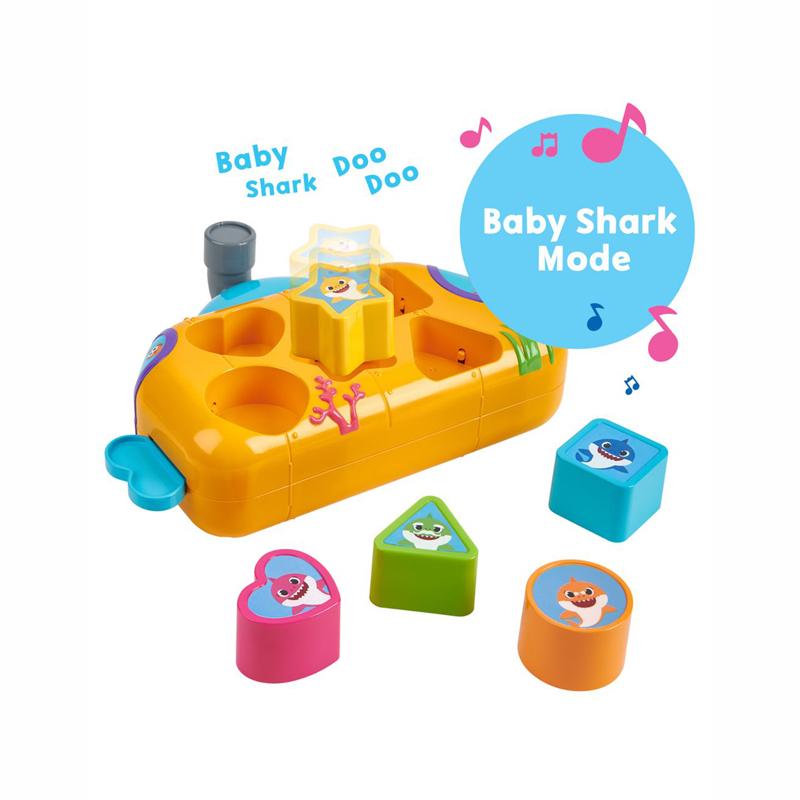 Giochi Preziosi Baby Shark Μουσικό Υποβρύχιο με Σχήματα (BAH11000)