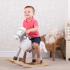 Bigjigs Toys Κουνιστό Αλογάκι Λευκό Patterned Rocking Horse (BJ408)