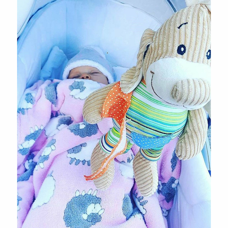 BabyOno Κρεμαστό Παιχνίδι Κούνιας και Καροτσιού με Μουσική και Μασητικό Dog (BN1124)