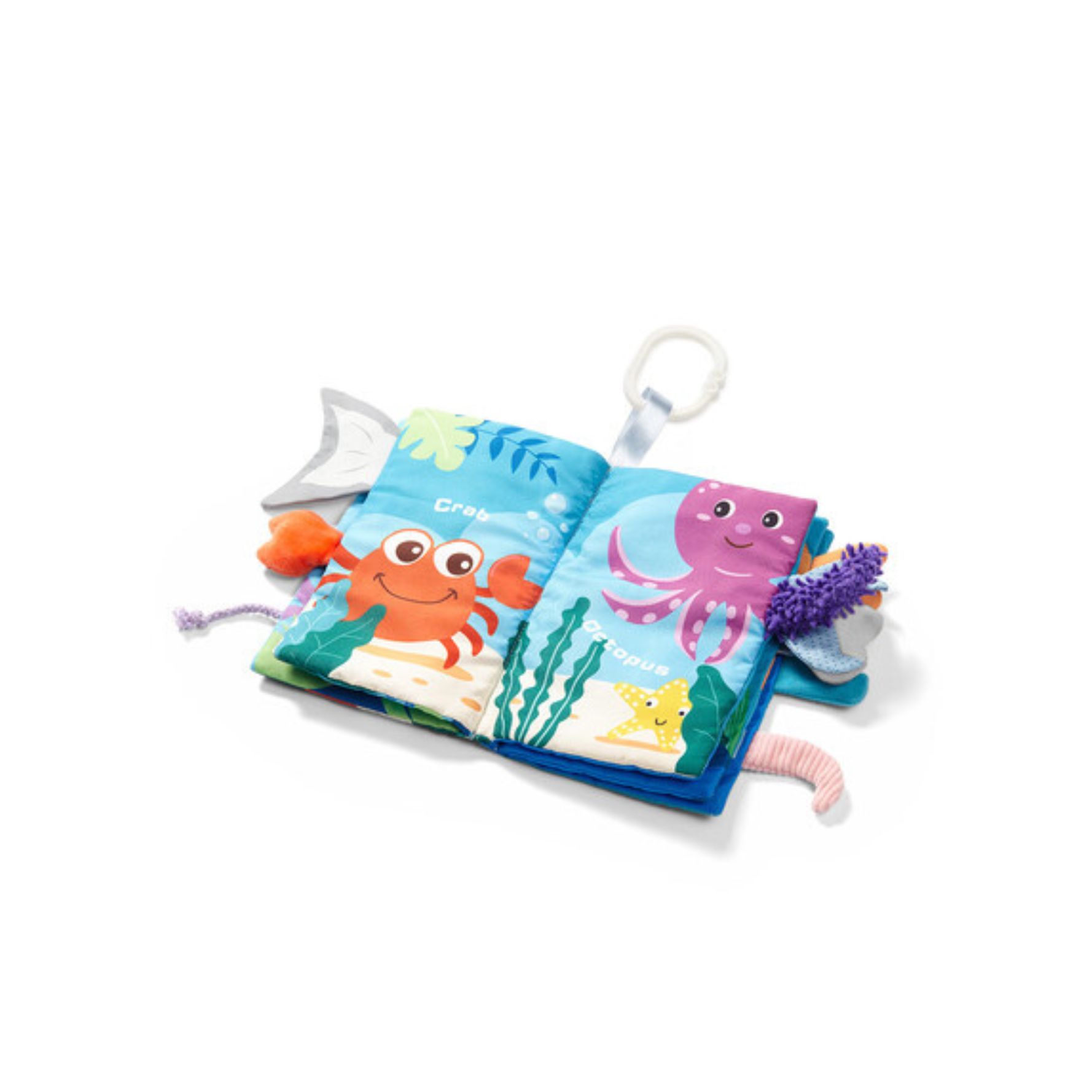 BabyOno: Εκπαιδευτικό βιβλιαράκι Go To The Ocean (BN544)