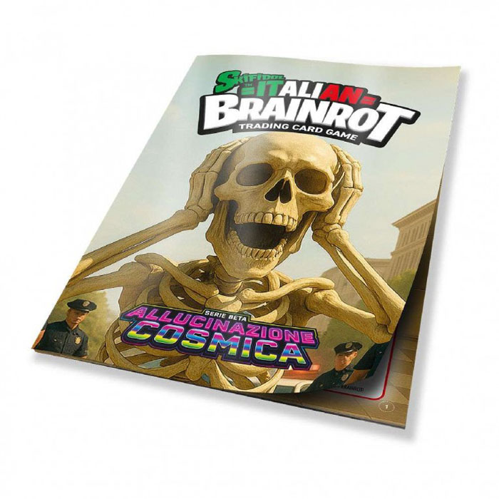 Skifidol Italian Brainrot Άλμπουμ Συλλογής Καρτών Σειρά B Cosmic Hallucination (DIP78021)