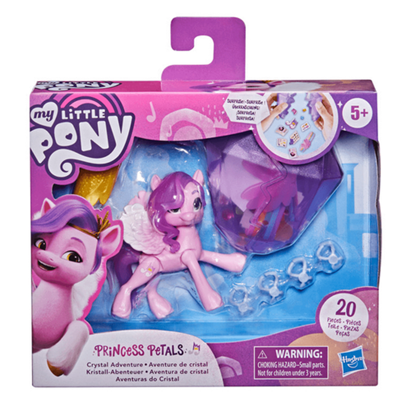 Hasbro My Little Pony A New Generation Movie Crystal Adventure- 4 Σχέδια (F1785)