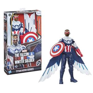 Hasbro Marvel Studios Avengers Titan Hero Series Φιγούρα Captain America 30 cm (F2075)