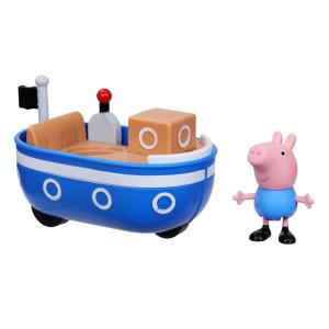 Hasbro Peppa Pig Little Vehicles Little Boat & Φιγούρα- 5 Σχέδια (F2185)