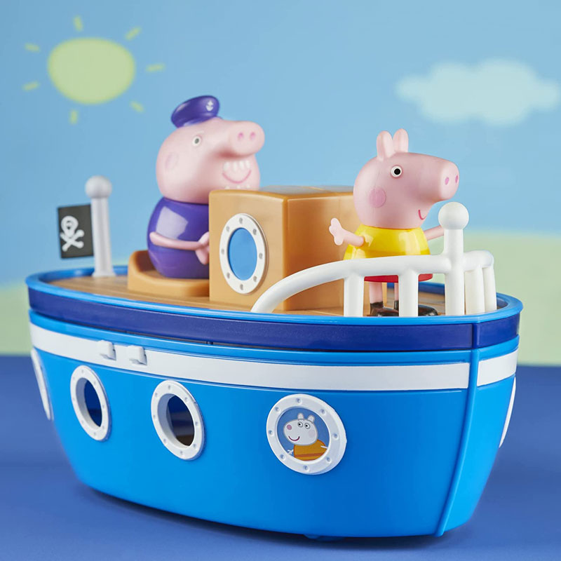 Hasbro Peppa Pig Peppa's Adventures Grandpa Pig's Cabin Boat (F3631)