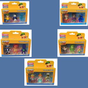 Just Toys Stumble Guys Series 3 3D Mini Figures 3 Pack - Διάφορα Σχέδια (0481)