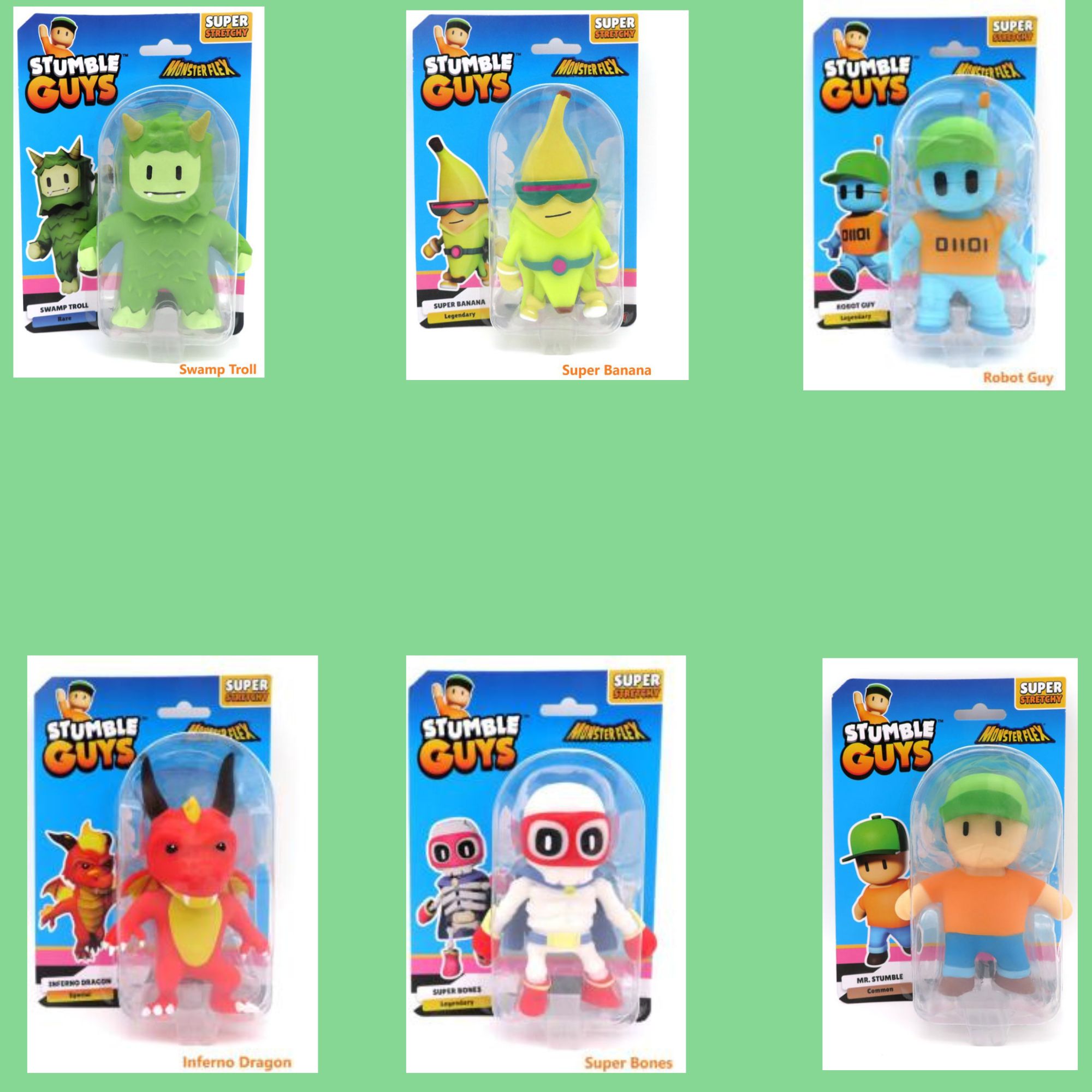 Just Toys Monsterflex Φιγούρες Stumble Guys Series 2- Διάφορα Σχέδια (0505)
