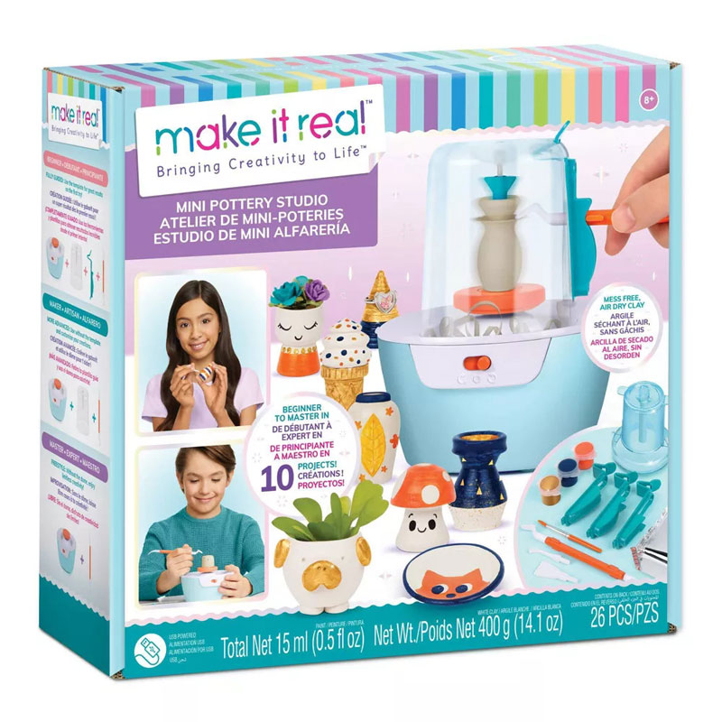 Make it Real Decor Mini Pottery Studio (1465)