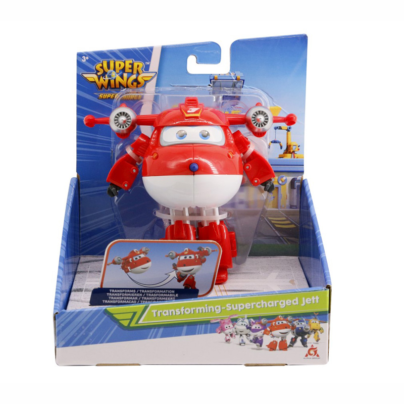 Just Toys Super Wings SuperCharge Transforming Supercharged- Διάφορα Σχέδια (FK720200)