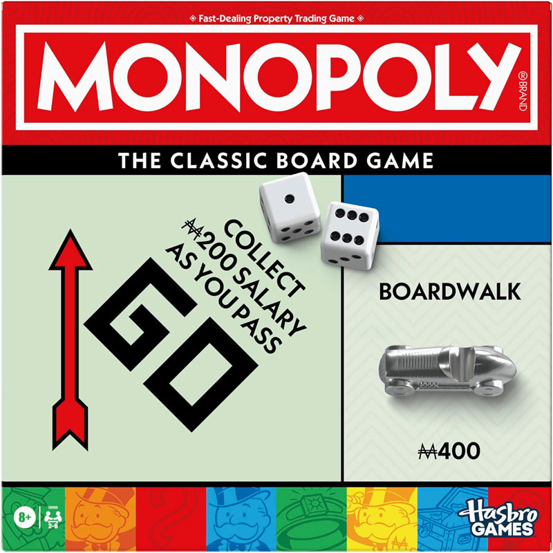 Hasbro Επιτραπέζιο Monopoly Classic Game Refresh (G0009)
