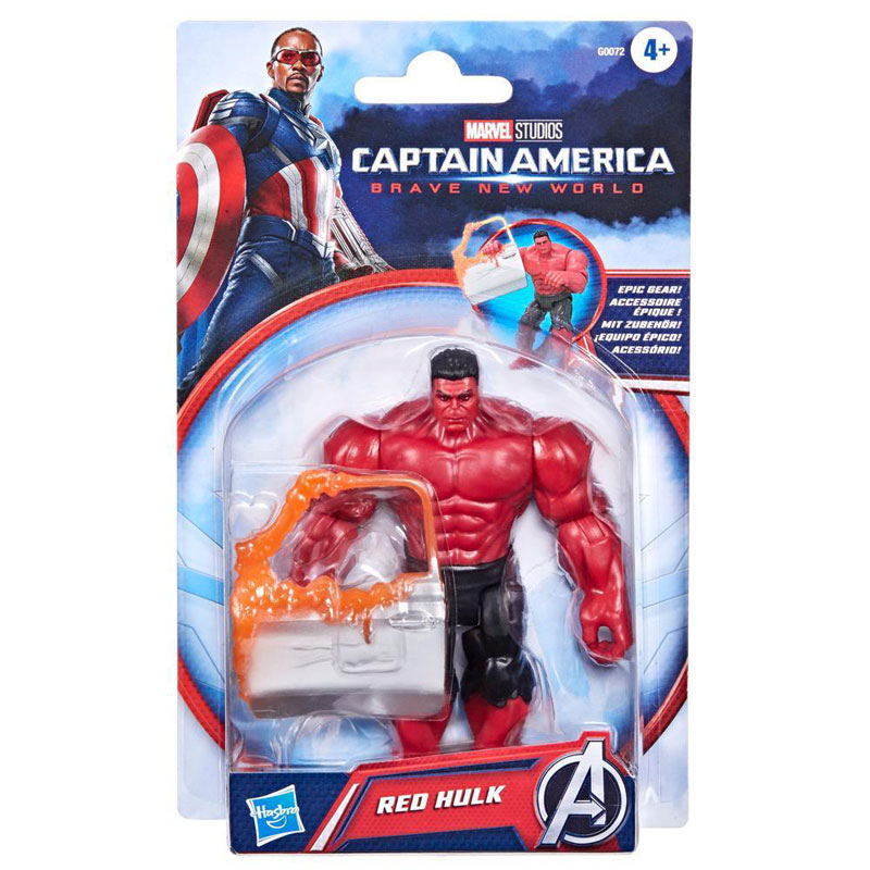 Hasbro Marvel Captain America: Brave New World Red Hulk 10cm (G0072)