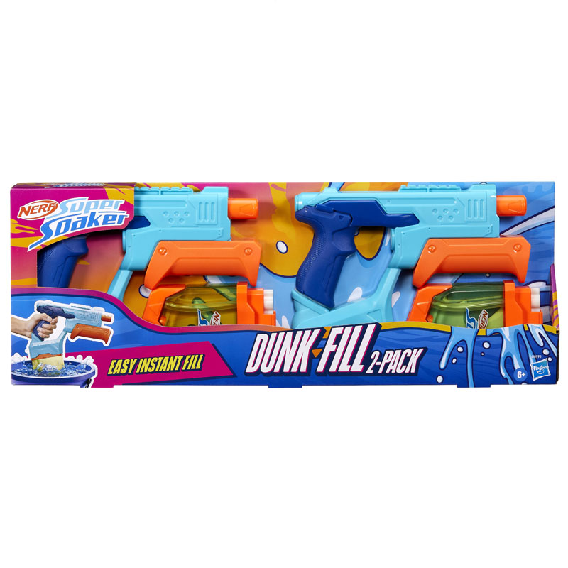 Hasbro Nerf Super Soaker Dunk-Fill Water Blaster 2-Pack (G0995)