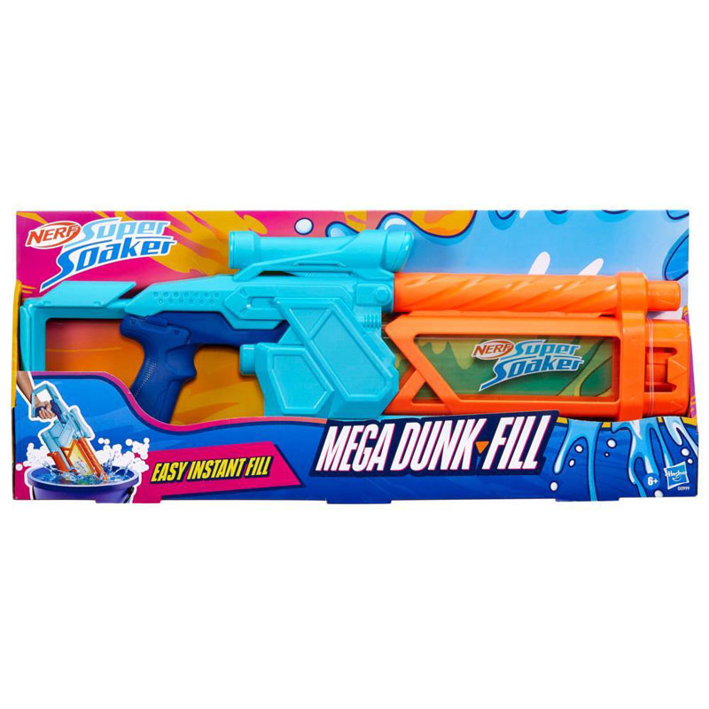 Hasbro Nerf Super Soaker Mega Dunk-Fill Water Blaster (G0999)