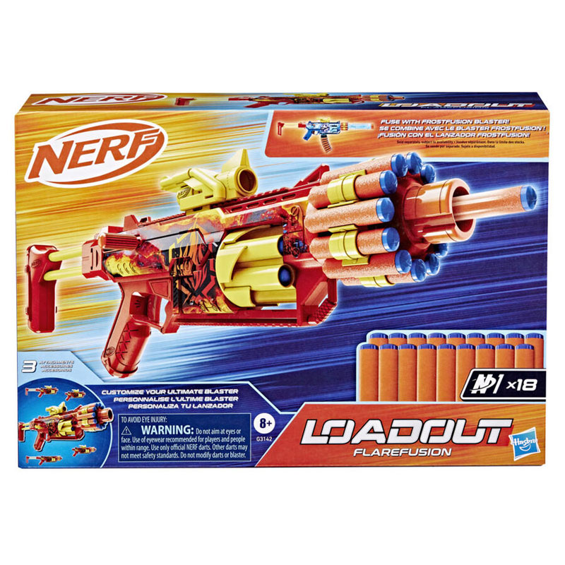 Hasbro Nerf Loadout FlareFusion Blaster (G3142)