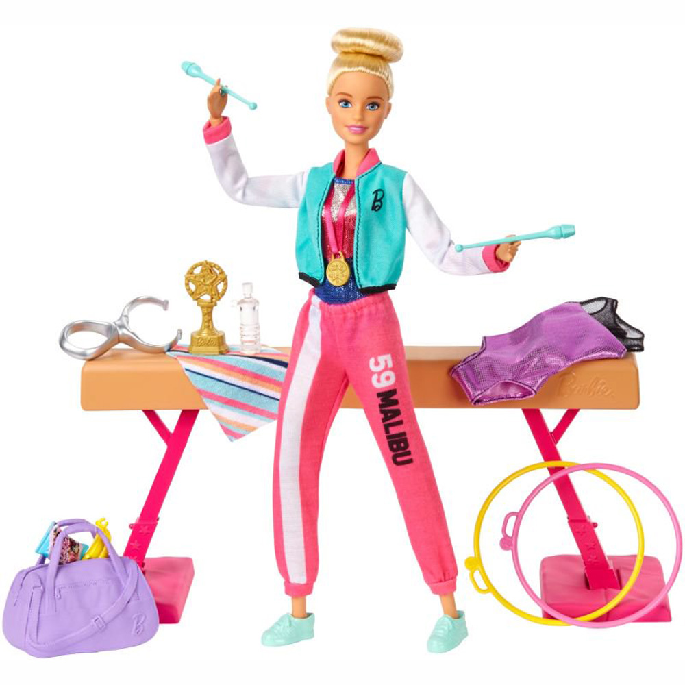 Mattel Barbie Αθλήτρια Ενόργανης Γυμναστικής (GJM72)