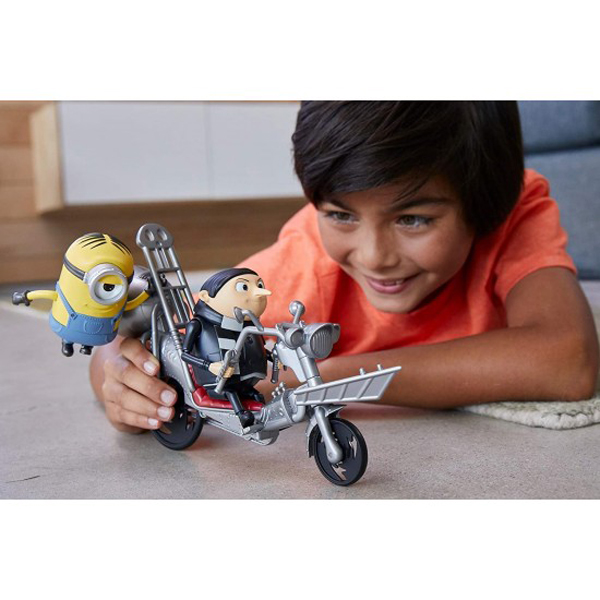 Mattel Minions The Rise of Gru Movie Φιγούρες 10cm Σετ Των 2-  3 Σχέδια  (GMF14)