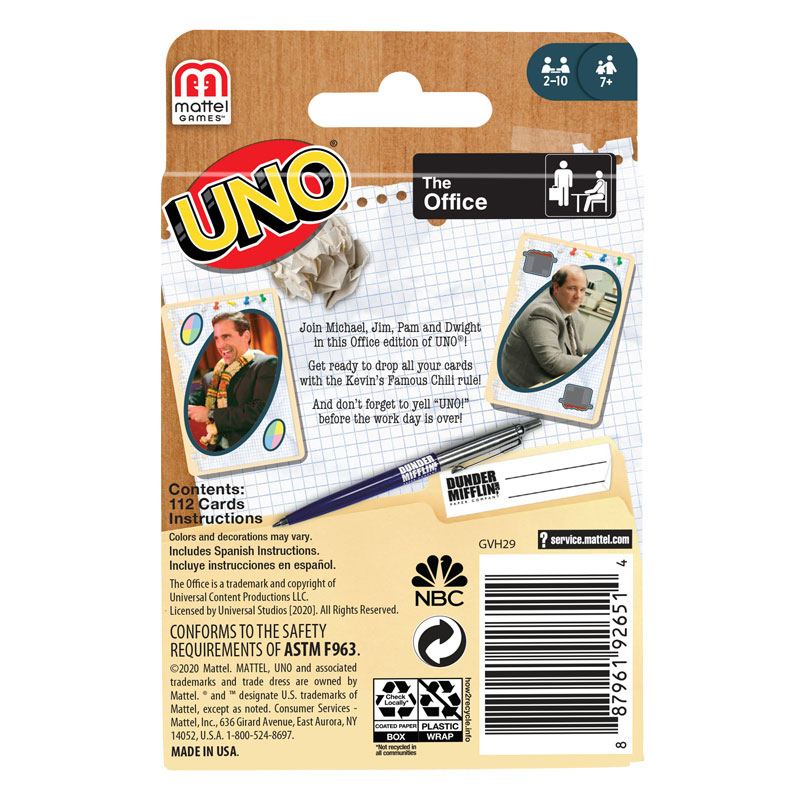 Mattel UNO® The Office Edition (GVH29)