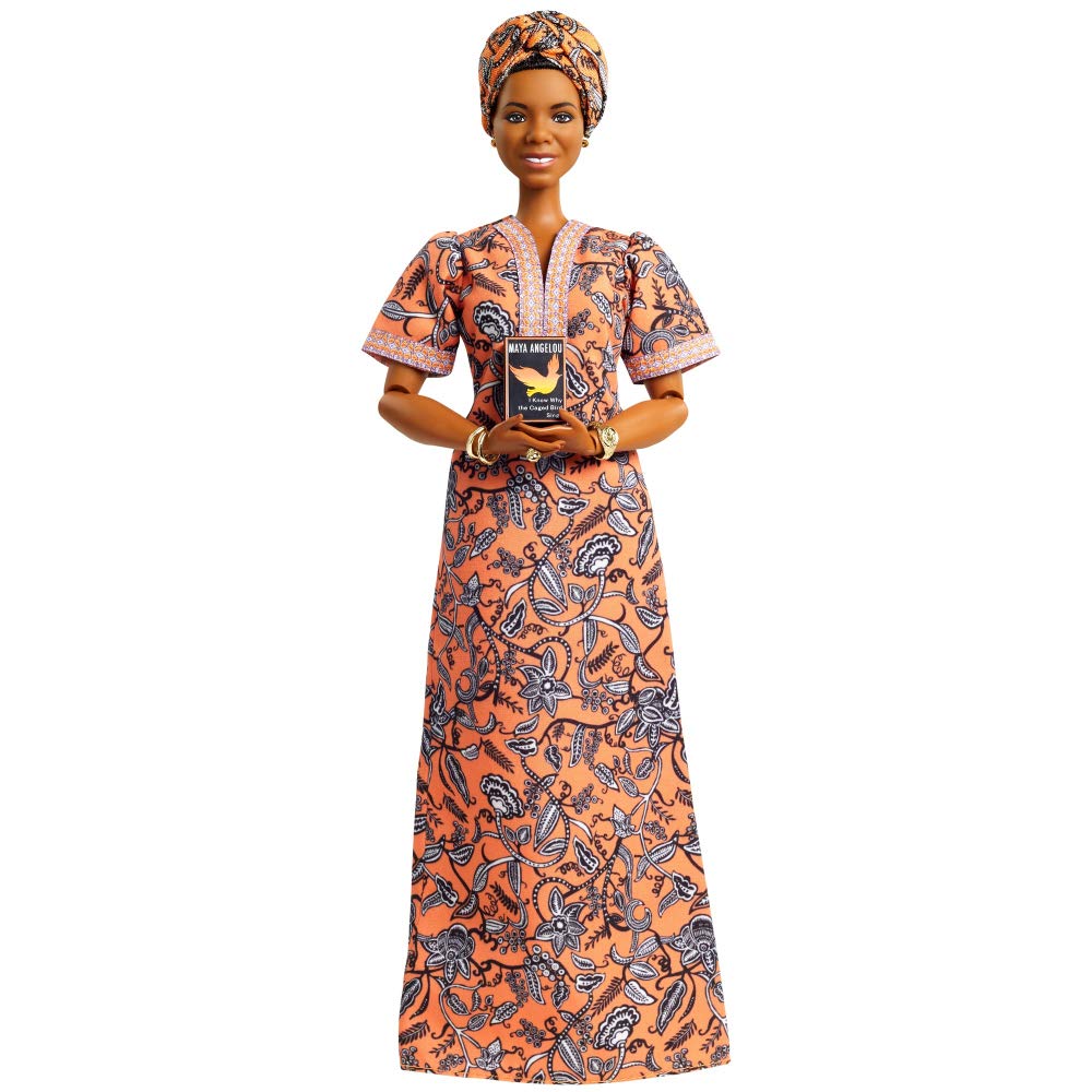 Mattel Barbie Inspiring Women Συλλεκτική Κούκλα - Maya Angelou GXF46