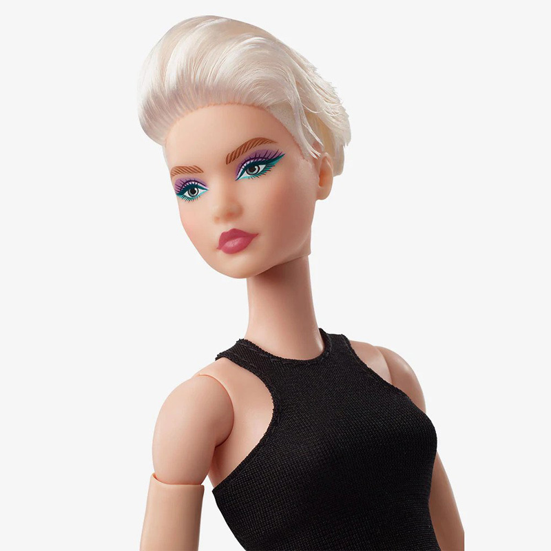 Mattel Barbie Looks Doll  Original Short Hair Blonde Pixie Cut (HCB78)