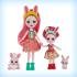 Mattel Enchantimals Κούκλα & Αδερφάκι- 5 Σχέδια (HCF79)
