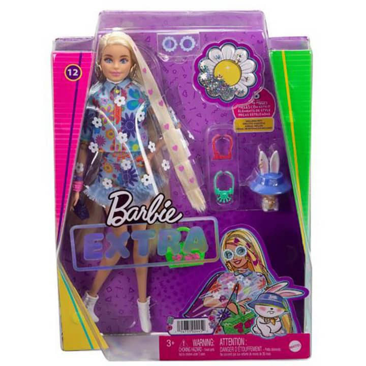 Mattel Barbie Extra Doll - Flower Power (HDJ45)