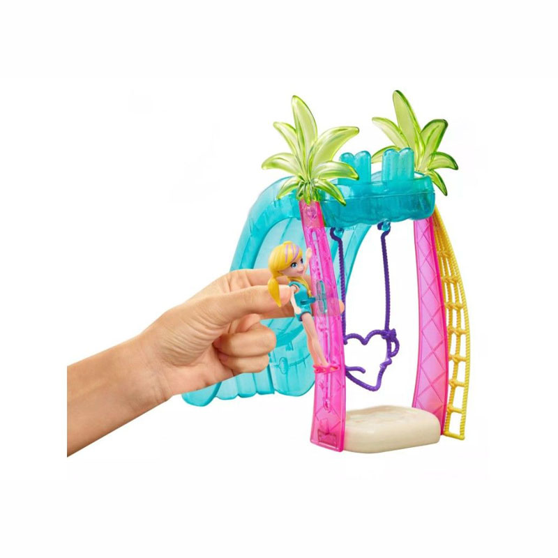 Mattel Polly Pocket™ Sunshine Splash Park- Σετ Παιχνίδια στον Ήλιο (HDW63)