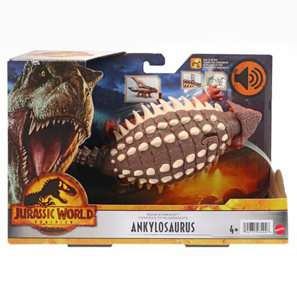 Mattel Jurassic World Νέοι Δεινόσαυροι με Κινούμενα Μέλη, Λειτουργία Επίθεσης & Ήχους- Διάφορα Σχέδια (HDX17)