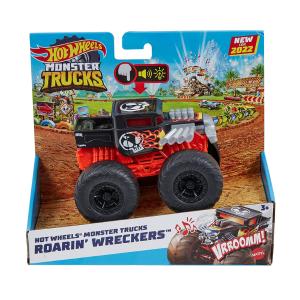 Mattel Hot Wheels Οχήματα Monster Trucks 1:43 Με Φώτα και Ήχους- 3 σχέδια (HDX60)