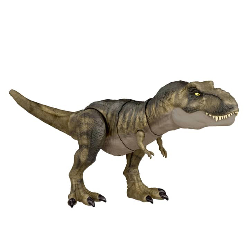Mattel Jurassic World Φιγούρα Thrash 'N Devour Tyrannosaurus Rex™-Χτυπά & Καταβροχθίζει 53cm (HDY55)