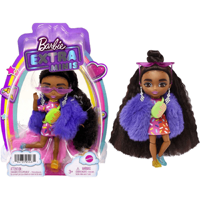 Mattel Barbie  Extras- Mini - 3 σχέδια (HGP62)