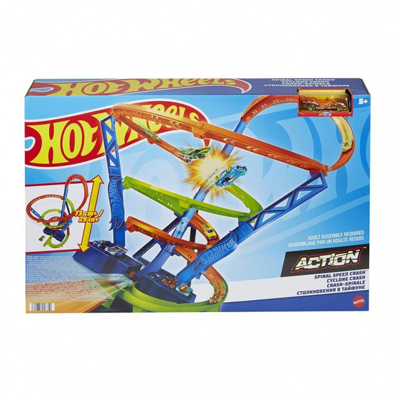 Mattel Hot Wheels Action Πίστα Τεράστιο Σπιράλ (HGV67)