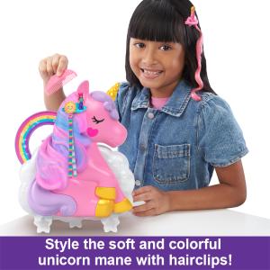 Mattel Polly Pocket Σαλόνι Ομορφιάς Μονόκερος (HKV51)
