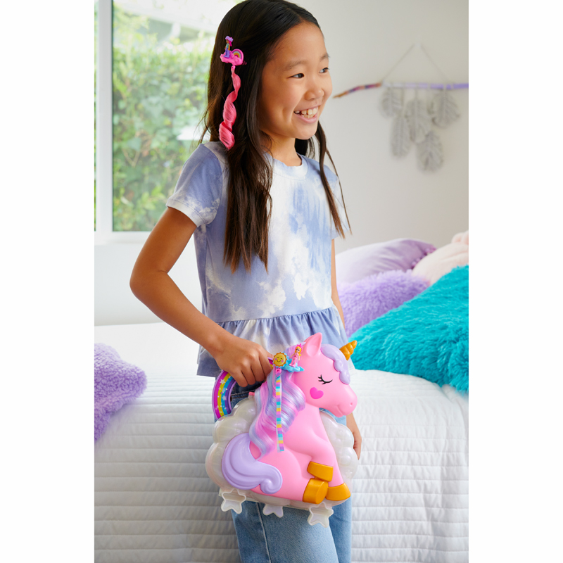 Mattel Polly Pocket Σαλόνι Ομορφιάς Μονόκερος (HKV51)