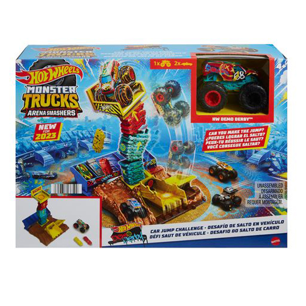 Mattel Hot Wheels Monster Trucks Arena World Σετ- 2 Σχέδια (HNB92)