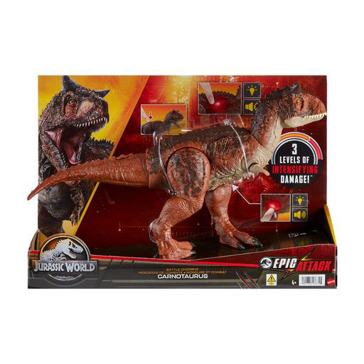 Mattel Jurassic World Epic Attack Carnotaurus (HND19)