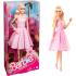 Mattel Barbie Movie Margot Robbie Pink Gingham Dress (HPJ96)-0