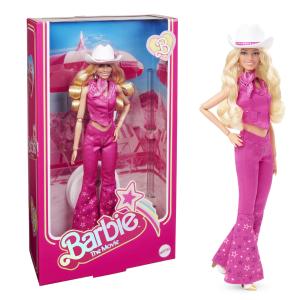 Mattel Συλλεκτική Κούκλα Barbie Movie Pink Western Outfit (HPK00)