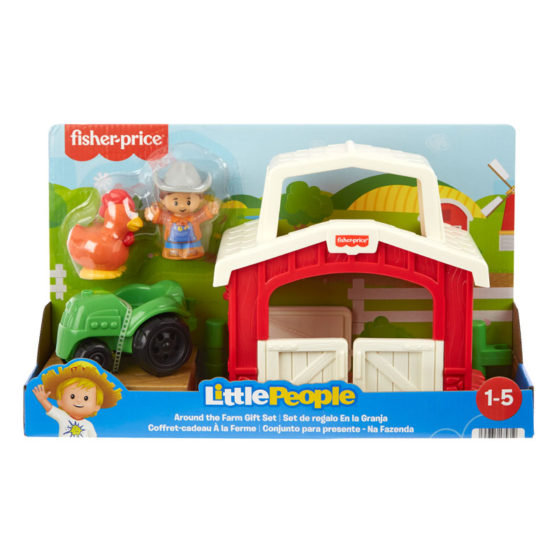 Fisher Price® Little People® Around the Farm Gift Set Μίνι Φάρμα (HRG28)