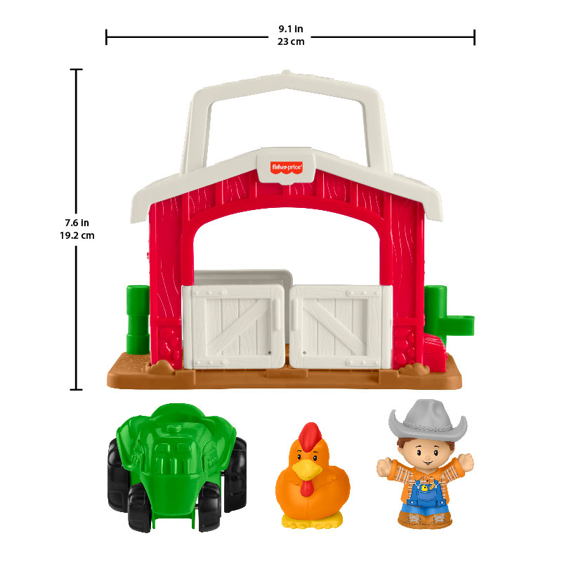 Fisher Price® Little People® Around the Farm Gift Set Μίνι Φάρμα (HRG28)