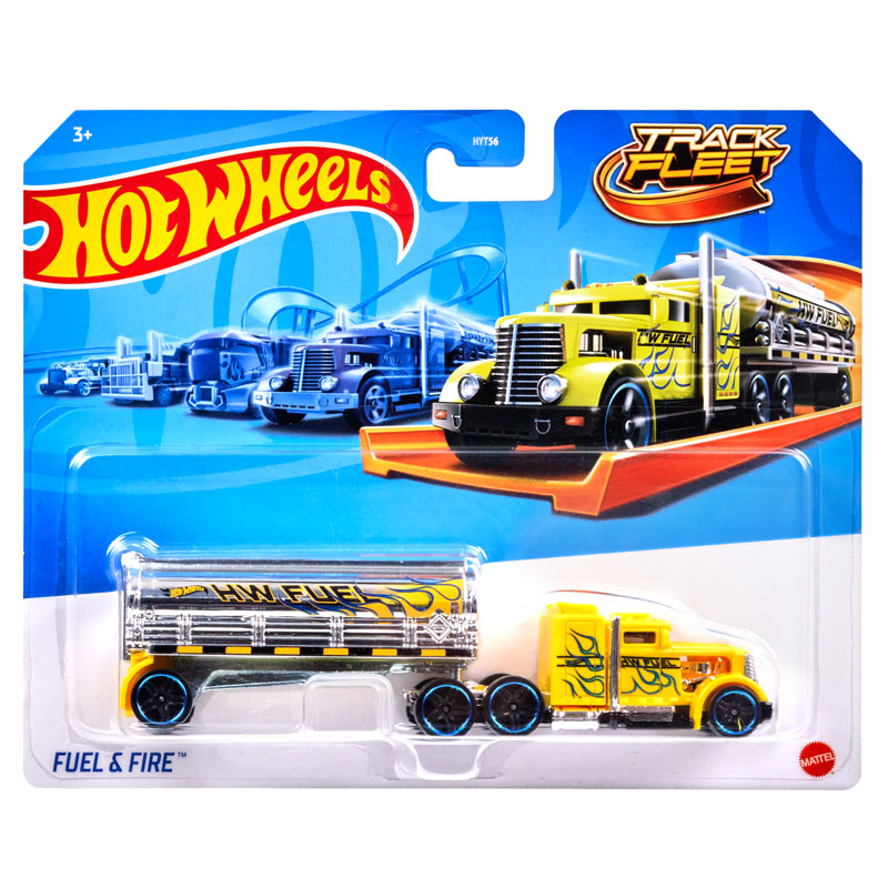 Mattel Hot Wheels Νέες Νταλίκες Track Fleet- Διάφορα Σχέδια  (HYT56)